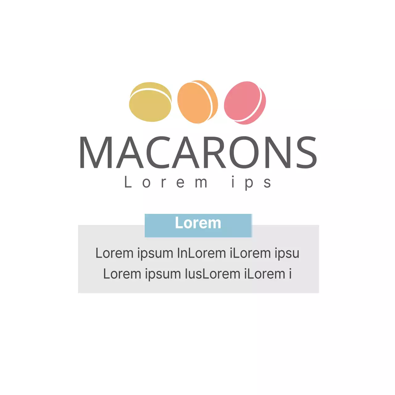 Les macarons sont vendus congelés