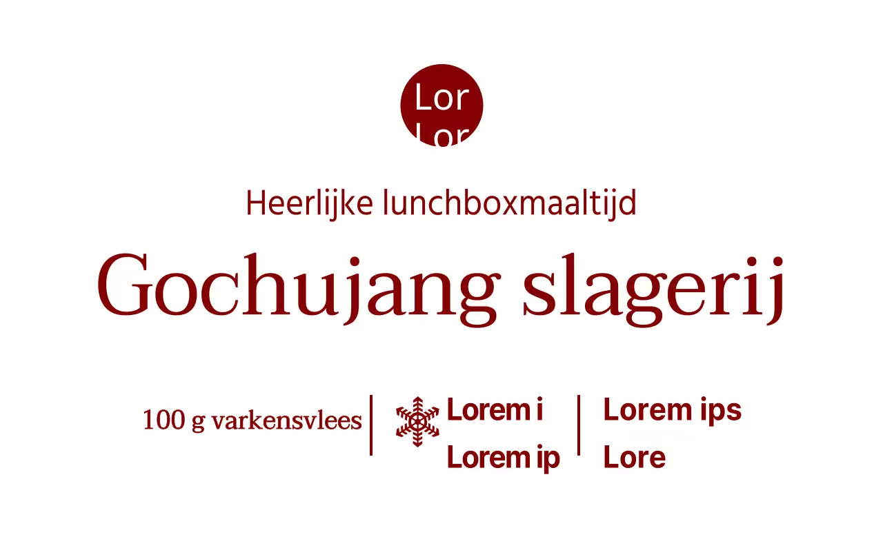 Roergebakken buikspek zoals het was