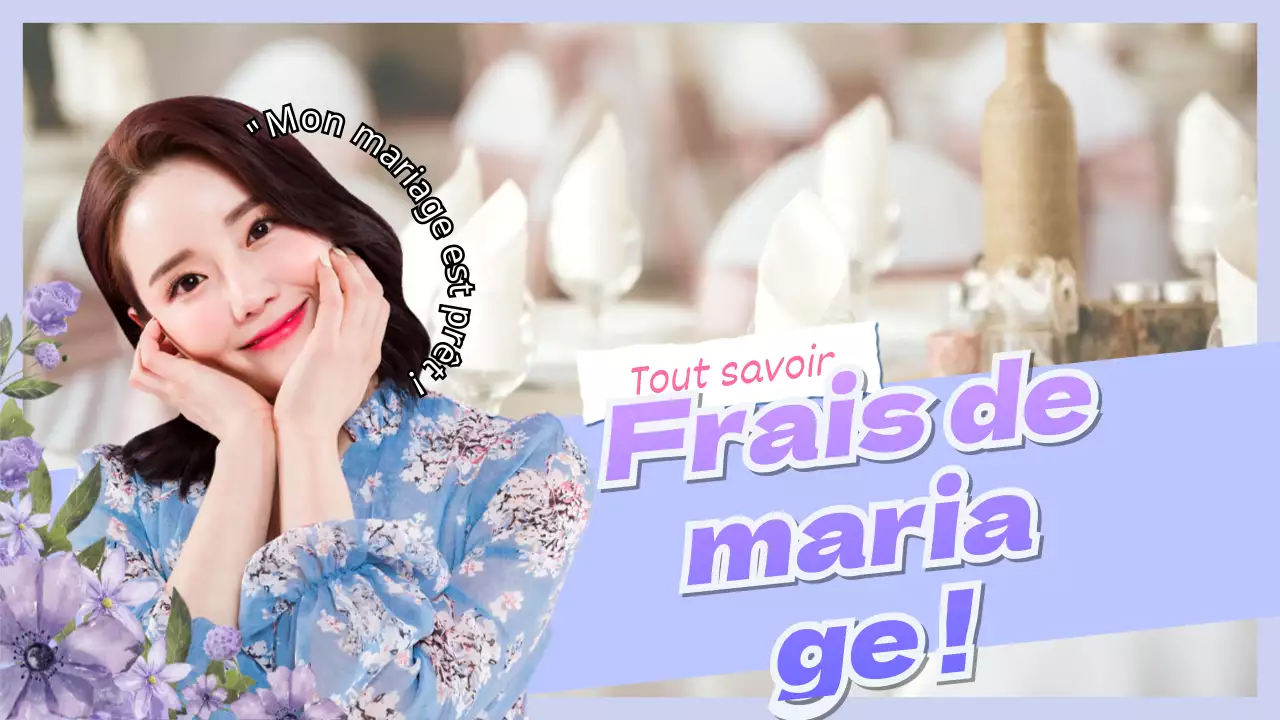 Un blog sur l'organisation d'un mariage avec une touche de violet