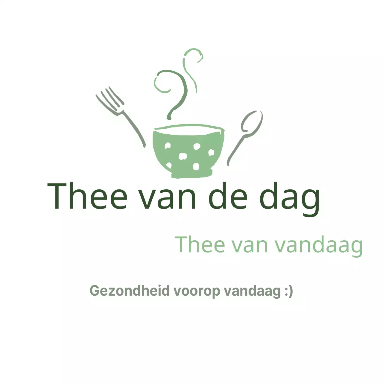 Thee van de dag