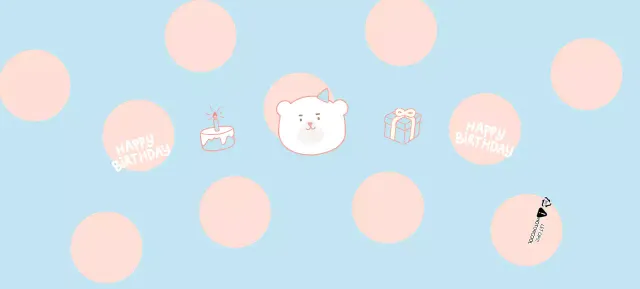 Pastel verjaardagsfeestje leuke papieren bekers