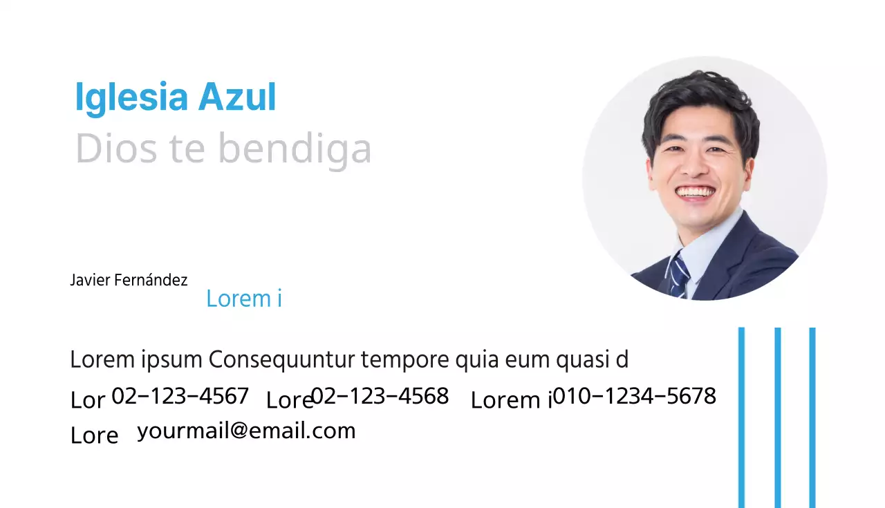 Tarjeta de visita BizHouse Business