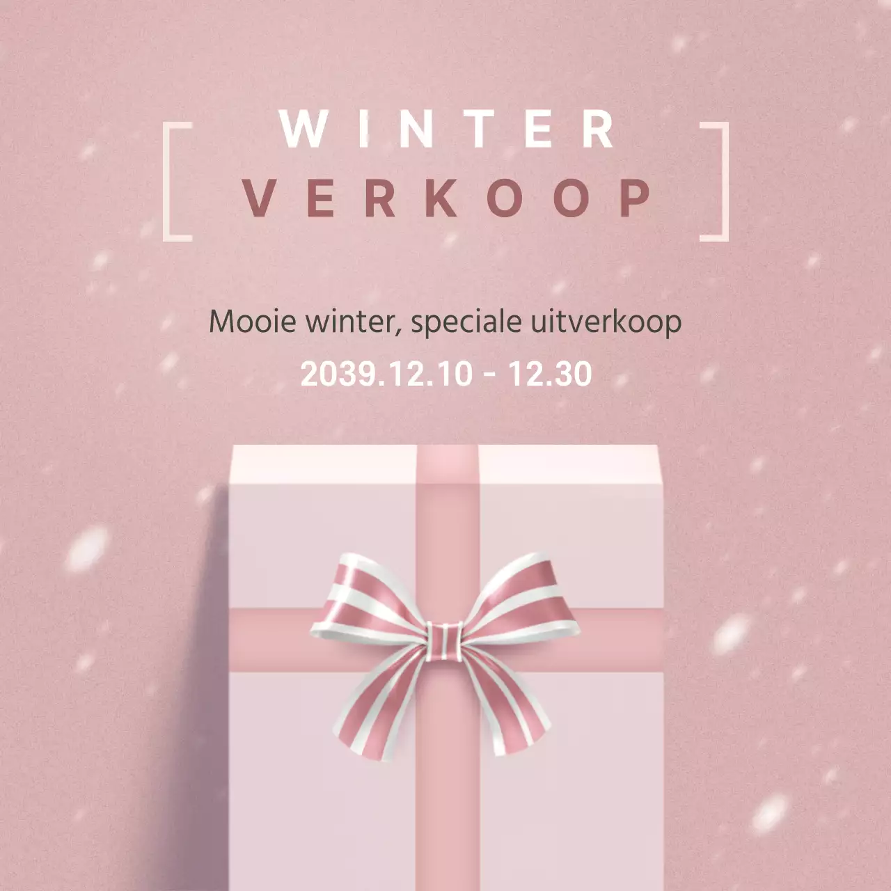 Speciale winteruitverkoop