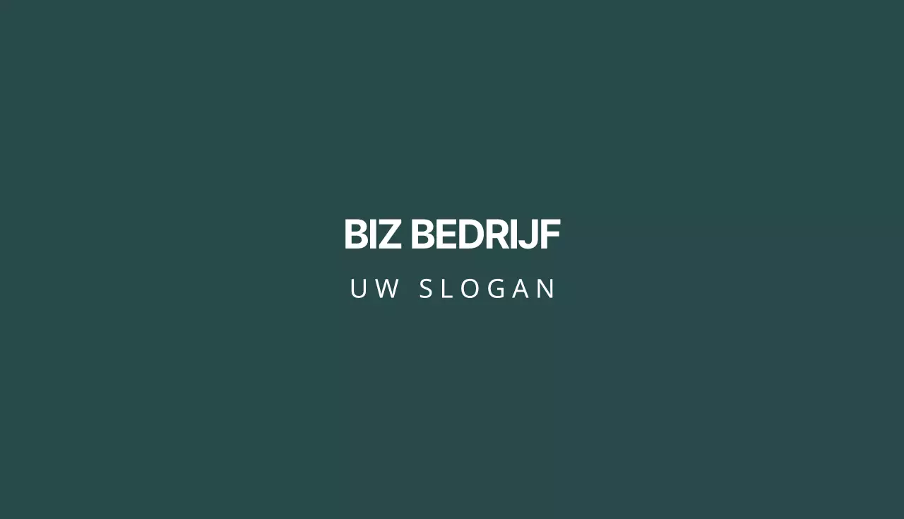 Biz Bedrijf Groen