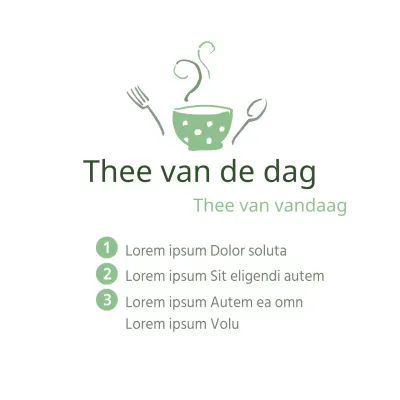 Thee van de dag