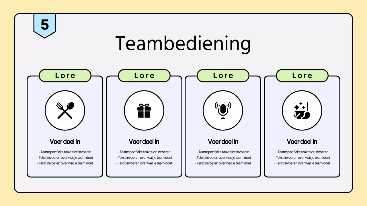 Een strakke, pastelkleurige kerkzomermissiebrochure