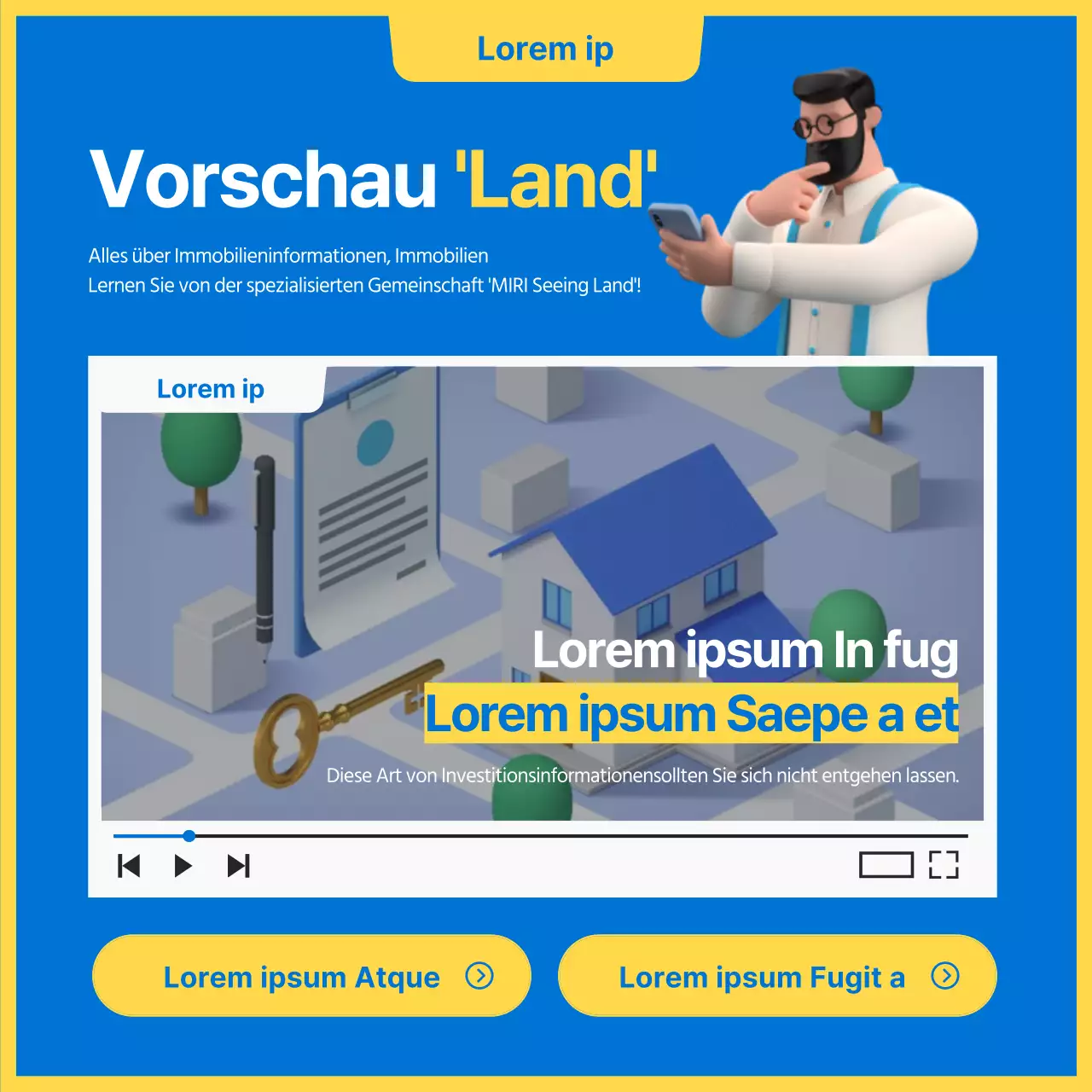 Ein Leitfaden für kitschige blaue und gelbe langfristige Reparaturzulagen