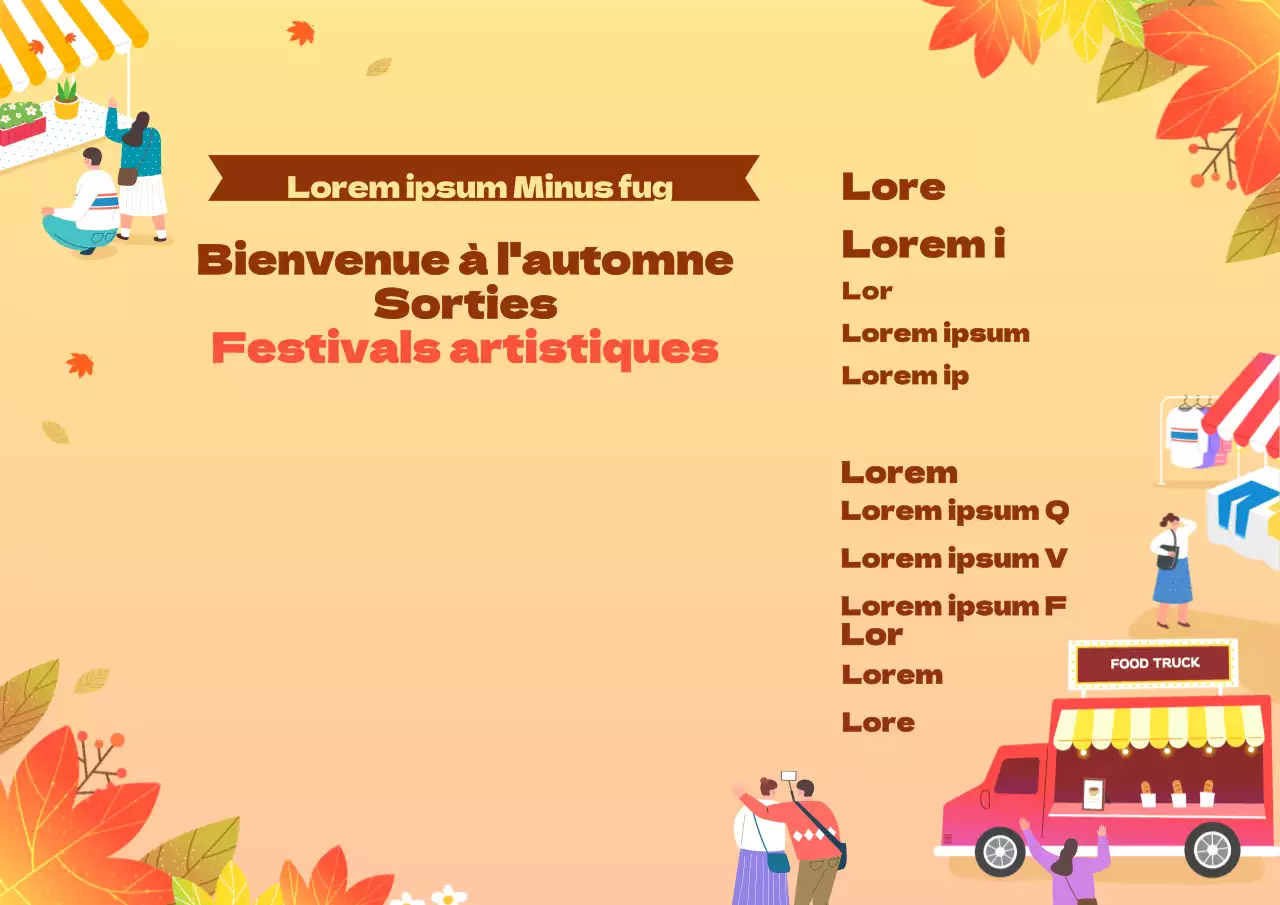 Festival d'automne des arts_affiche de rue