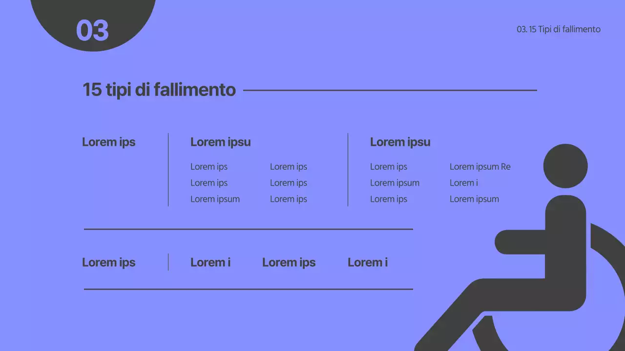 Tema di formazione sulla disabilità in azzurro e grigio