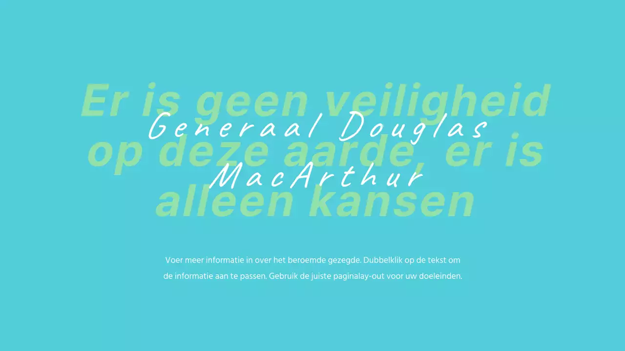 Heldere presentaties