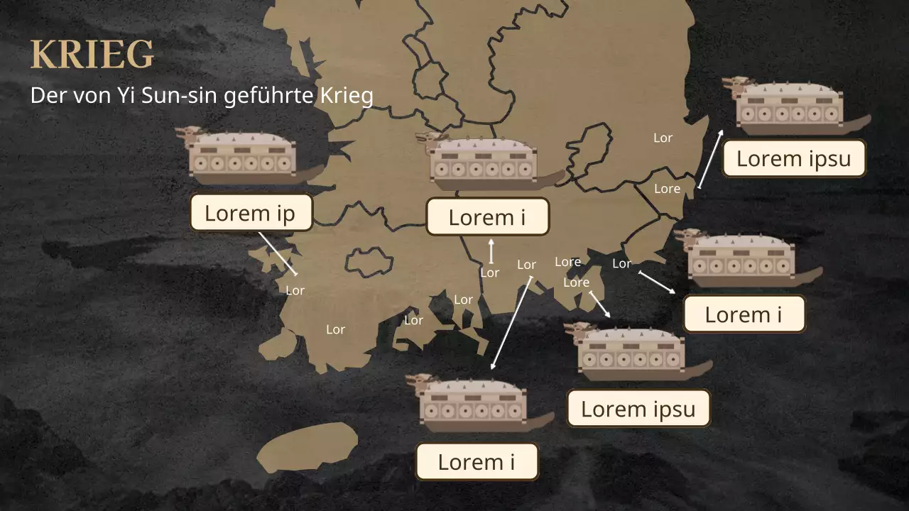 Ein traditionelles und doch grandioses Konzept in Schwarz und Gold