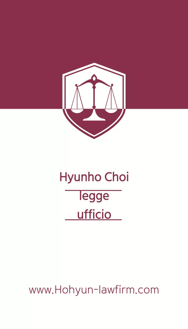 Studio legale di Hyun Ho Choi