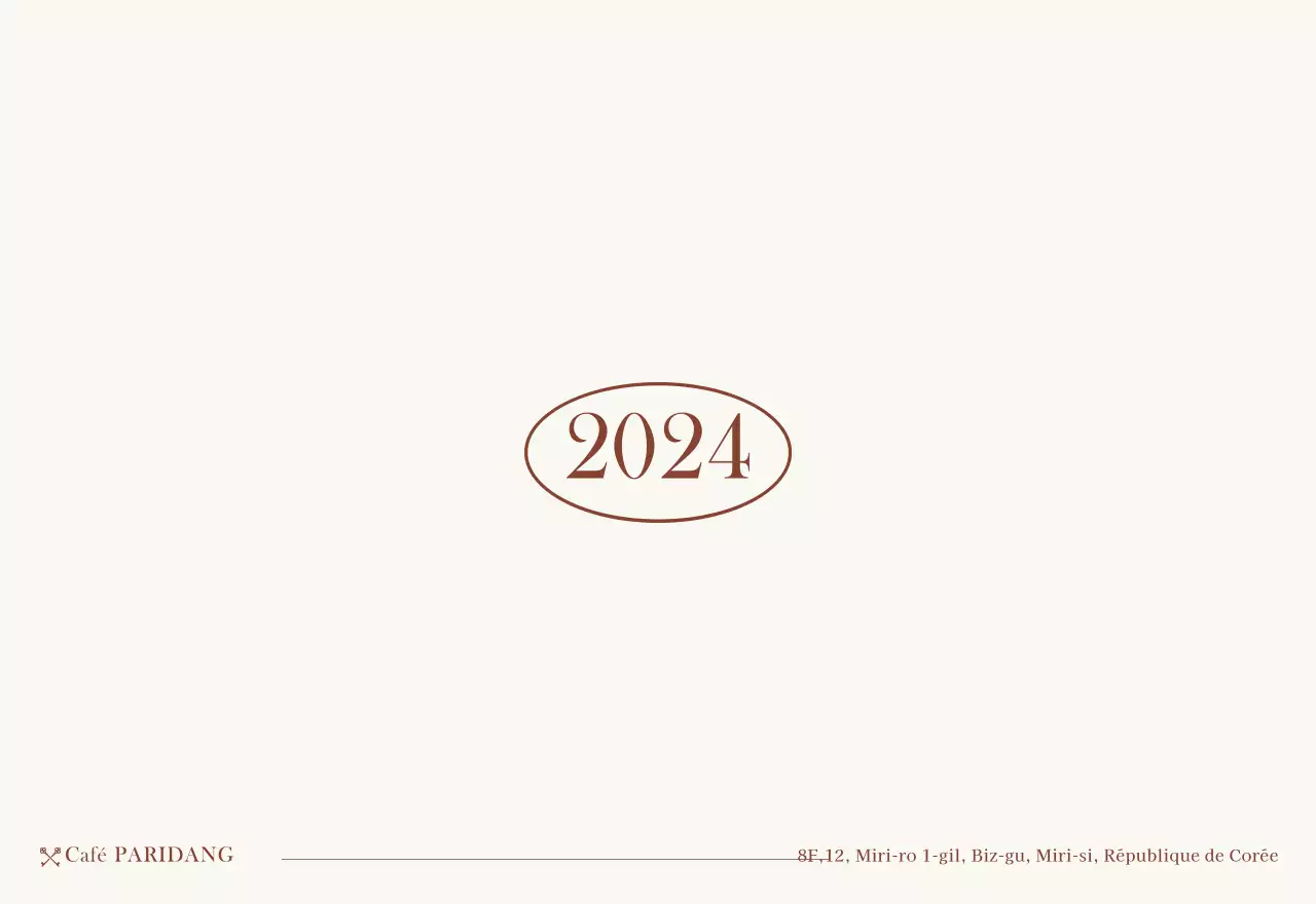 Mise en page de photos de cafés émotionnels en beige et marron