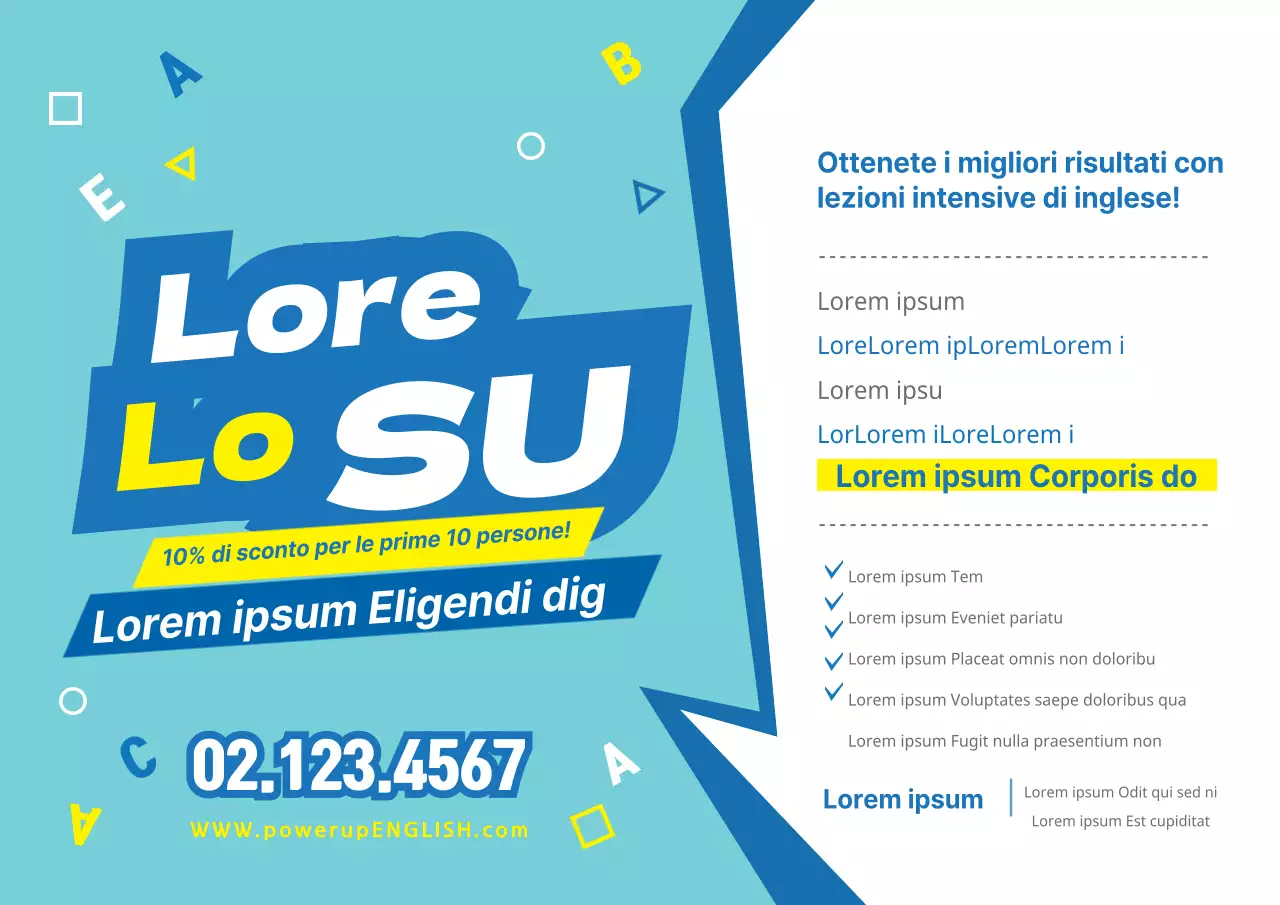 Scuola estiva di inglese secondaria