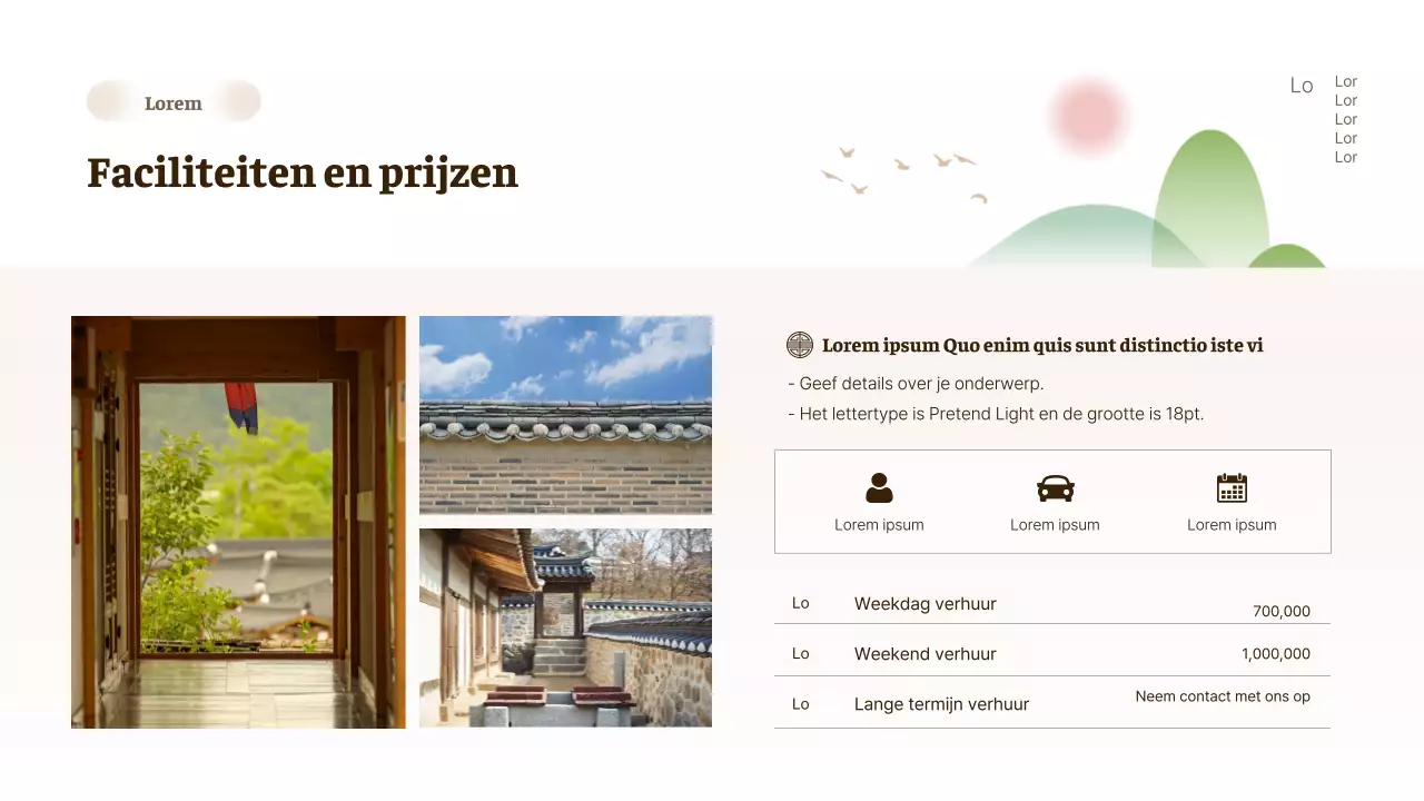 Pastelverlopen Een gids voor het huren van een hanokruimte met traditionele landschappen