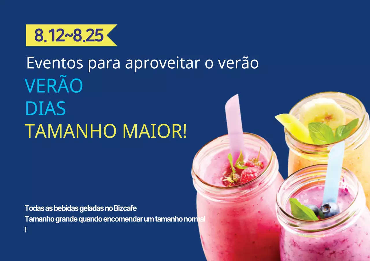 verão! Tamanho acima