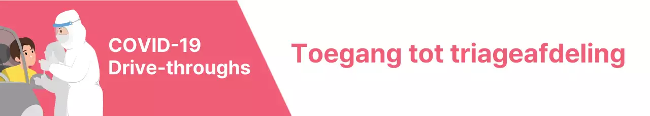 Roze Illustratie Corona Testgids