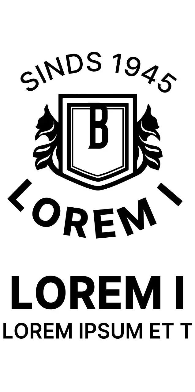 Eenvoudig Een combinatie van moderne symbolen en emblemen Logostijl Universitaire communicatie en promoties