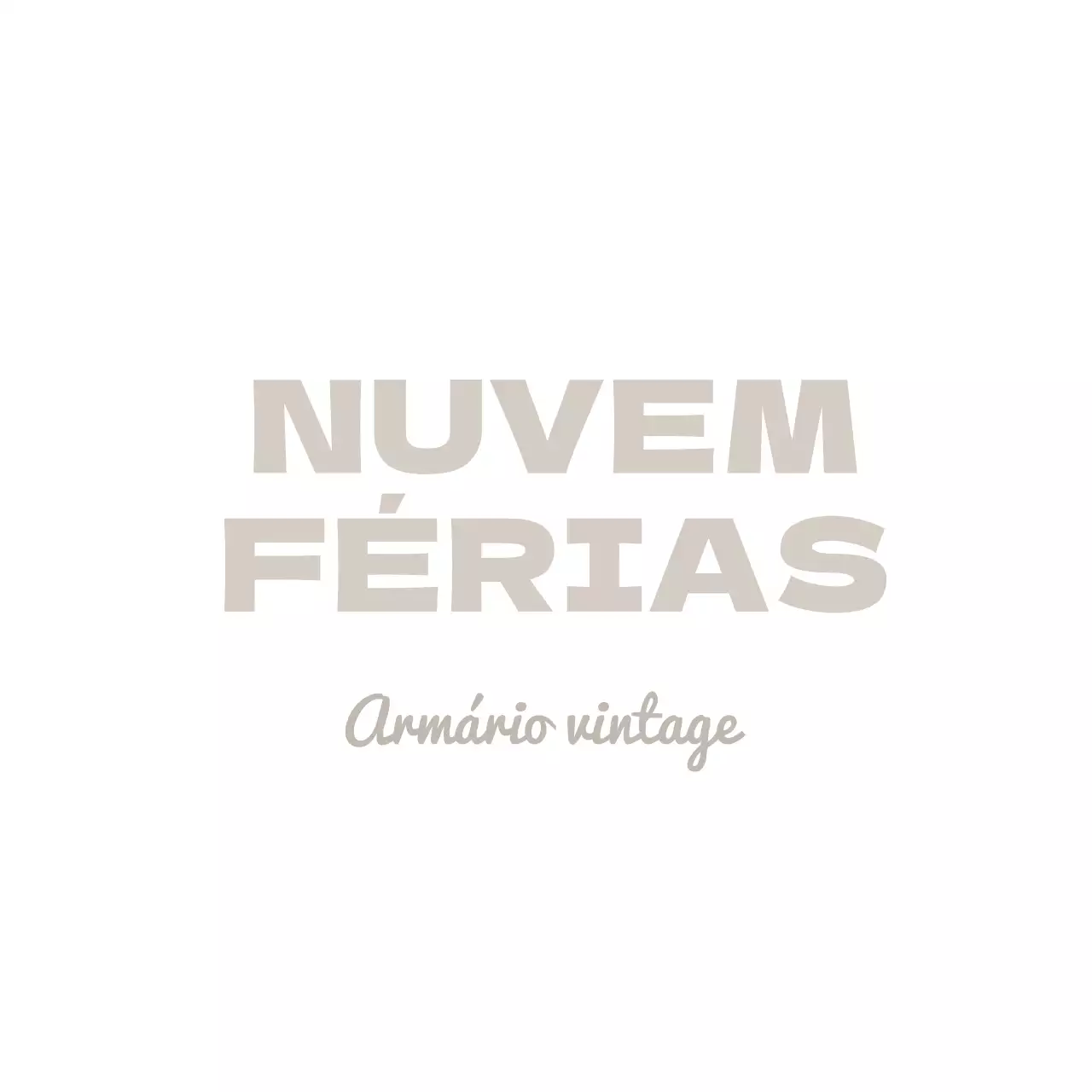Promover uma loja de roupa simples de gama alta com texto branco e cinzento