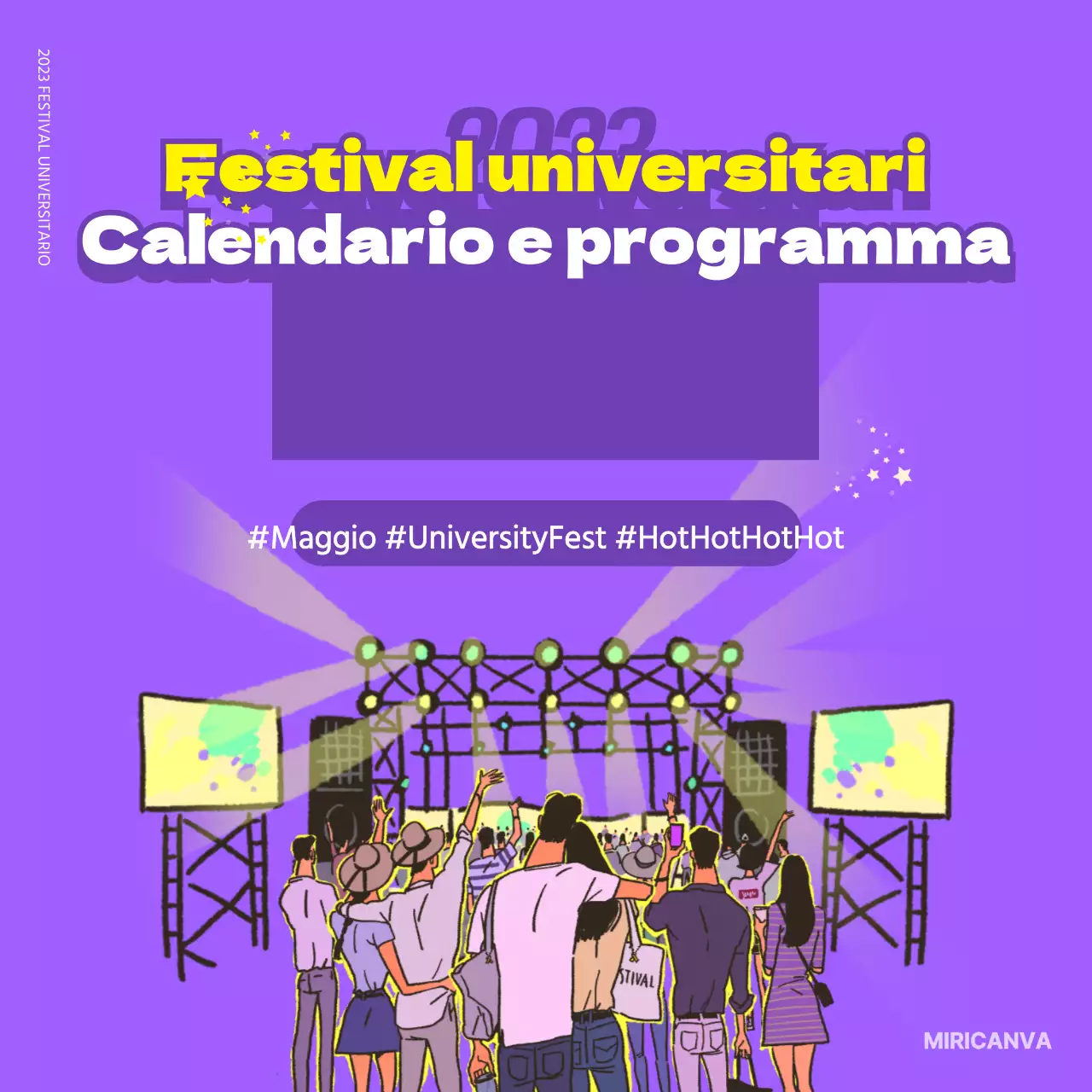 Calendario dei festival universitari