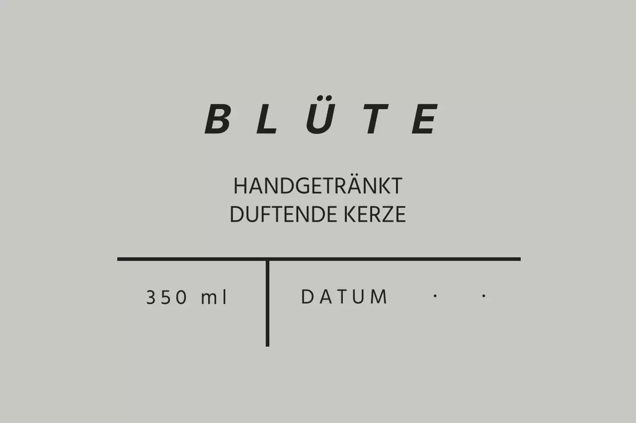 DUFTENDE KERZE