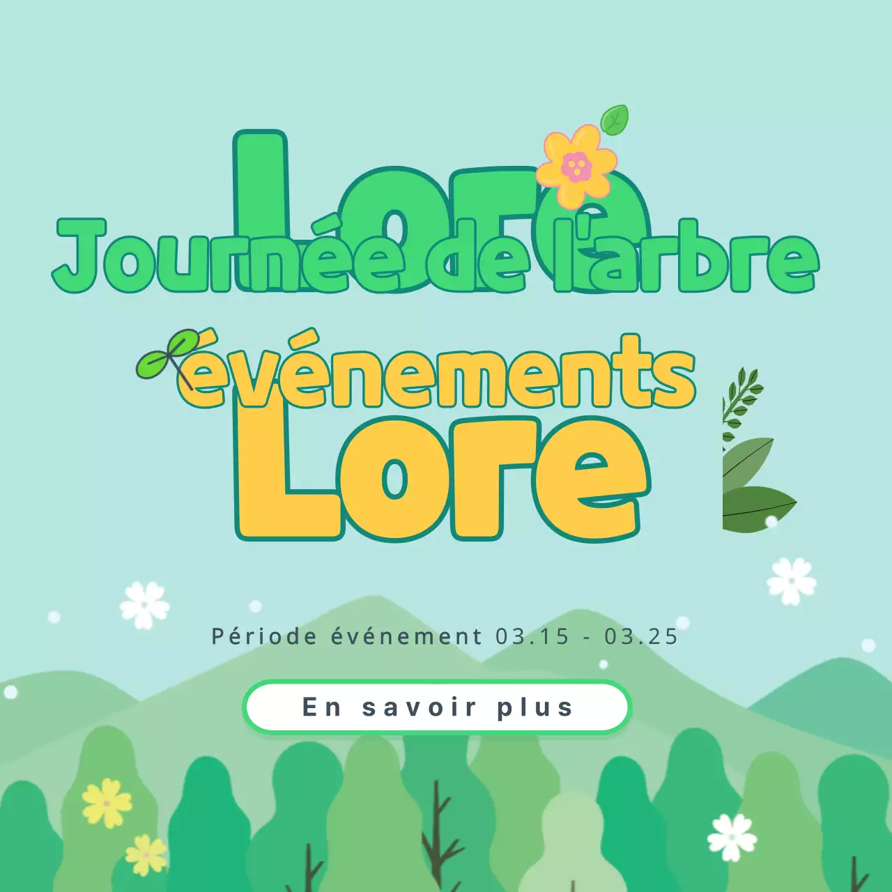 Journée de l'arbre vert