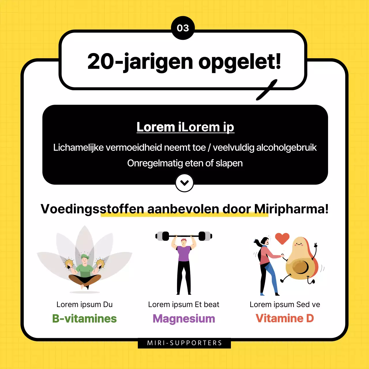 Uitleg van de schattige geel met zwarte supportersvoeding