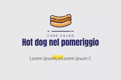 Hot dog nel pomeriggio