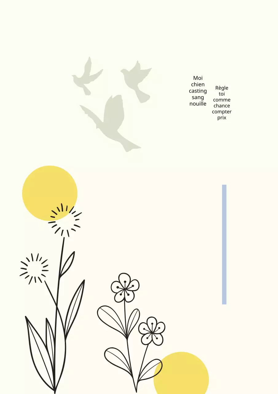 Couverture simple d'un livre sur les oiseaux migrateurs en jaune