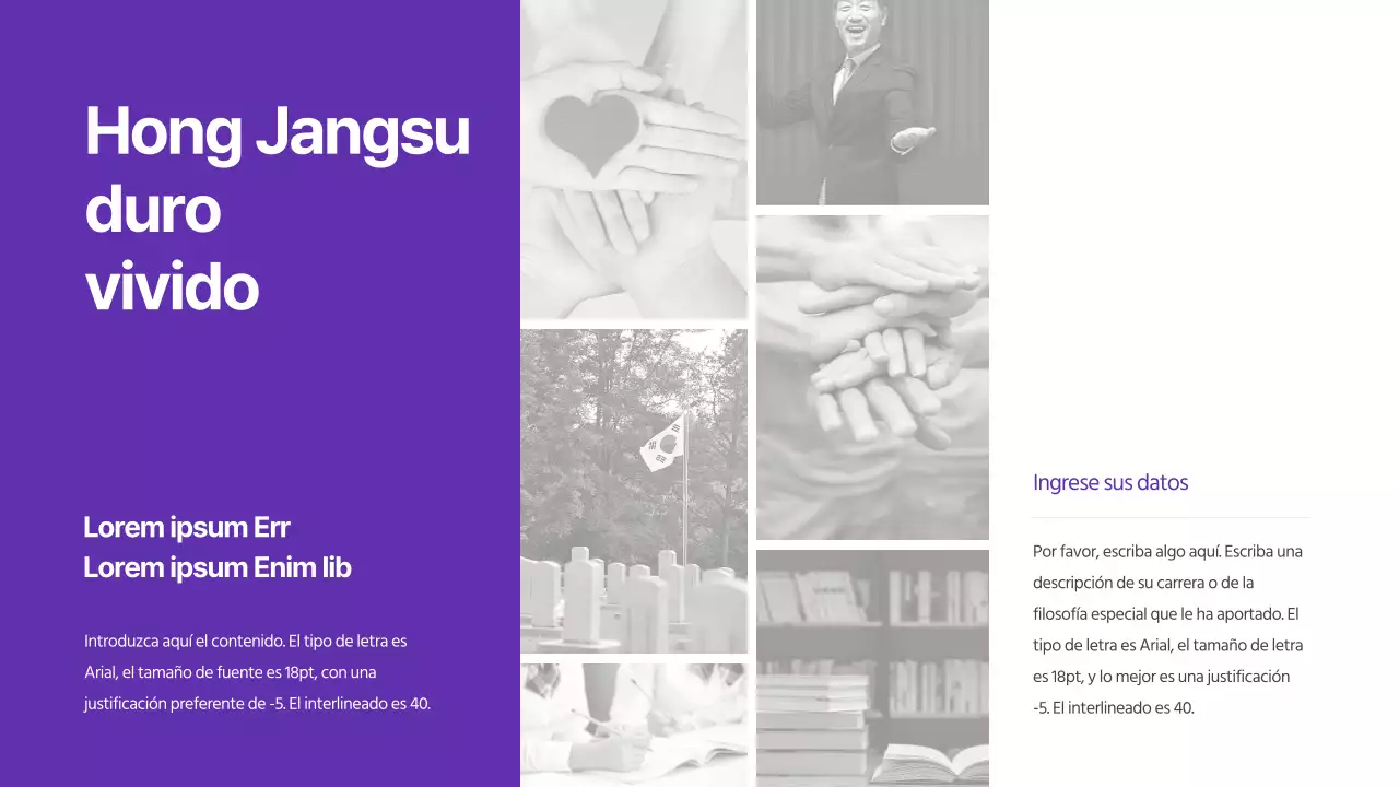 Presentaciones para las elecciones