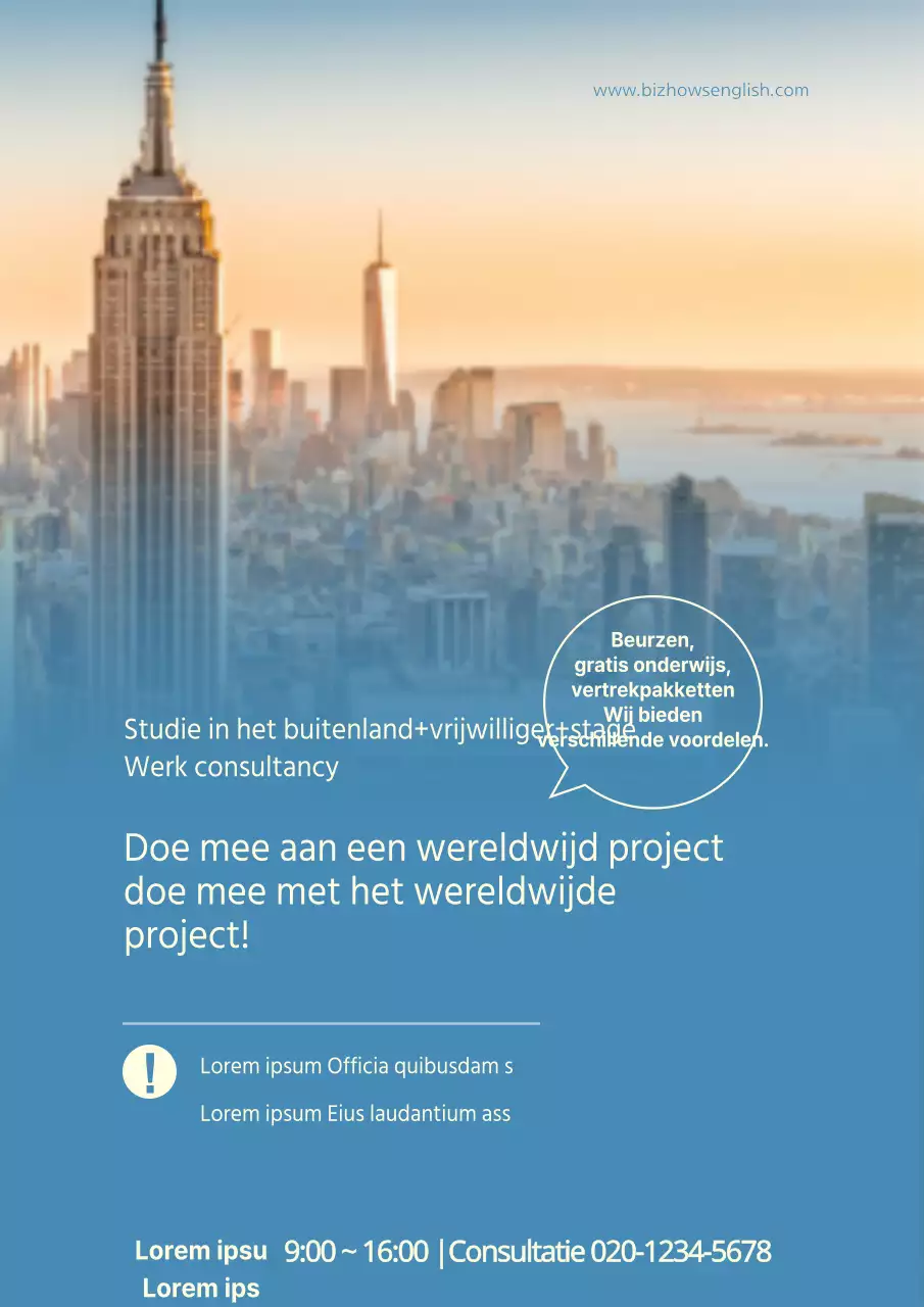 Studeren in het buitenland