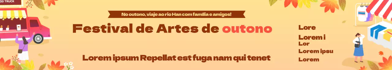 Festival de Artes do Outono_Garo Banner