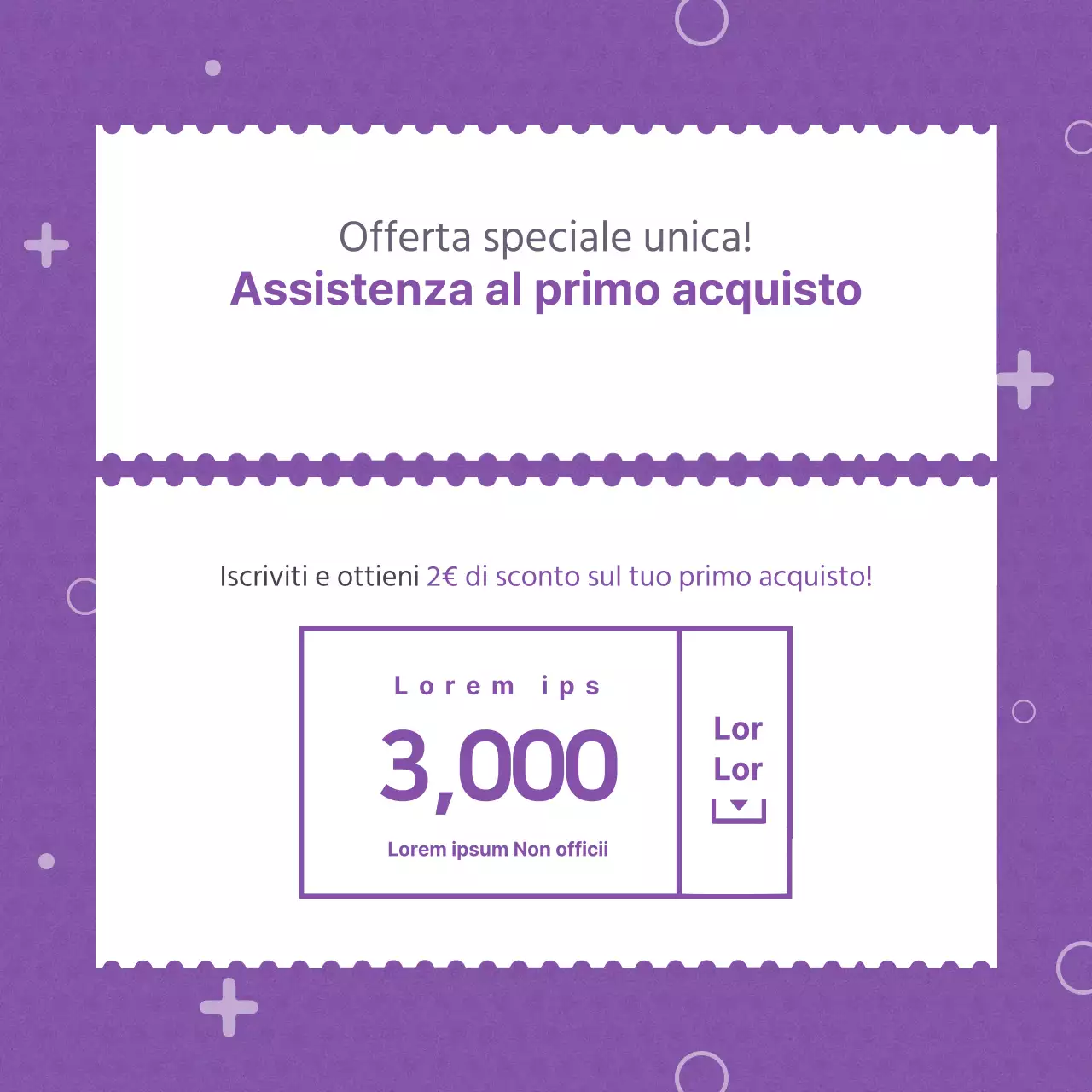 Assistenza al primo acquisto