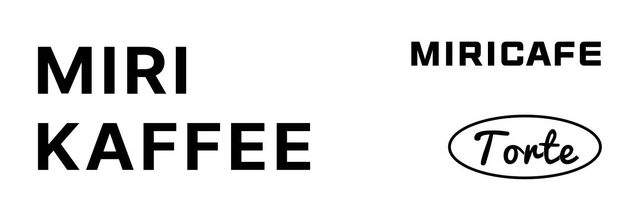 Cafe-Ware mit einfachem schwarzem Text