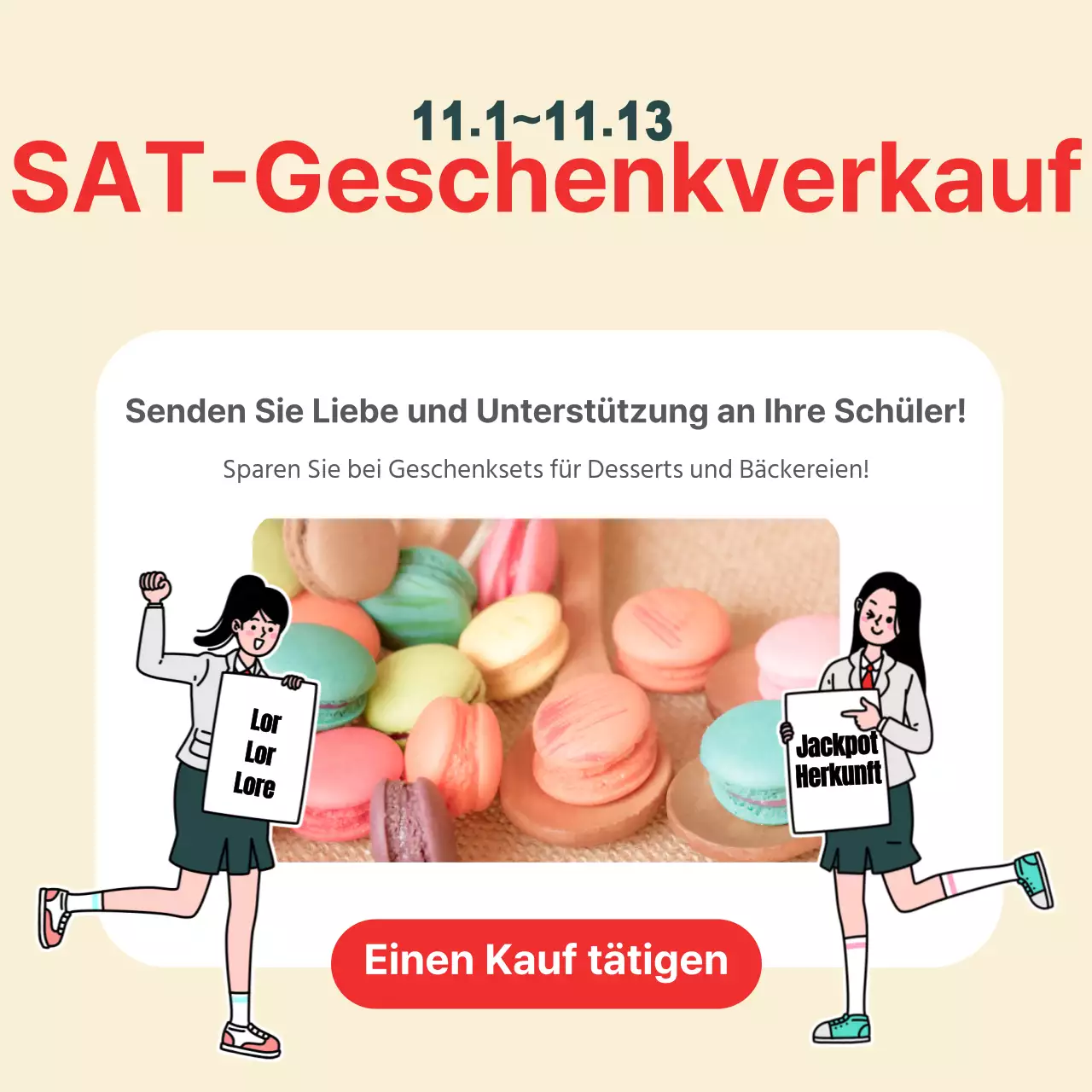 SAT-Geschenkverkauf