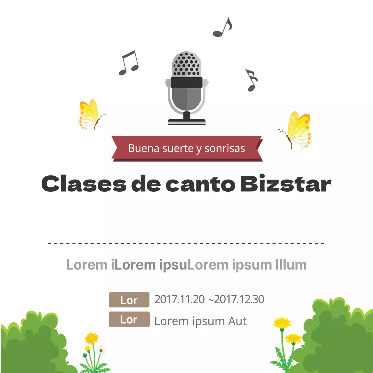 Clases de canto Bizstar
