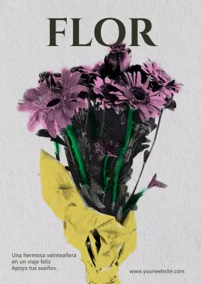 Un ramo vintage de rosa y beige para celebrar la mayoría de edad