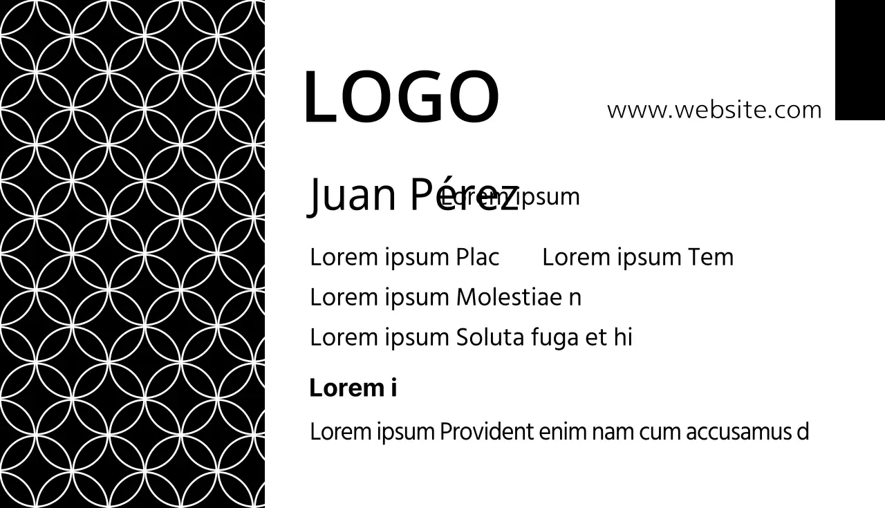 Tarjetas de visita de empresa