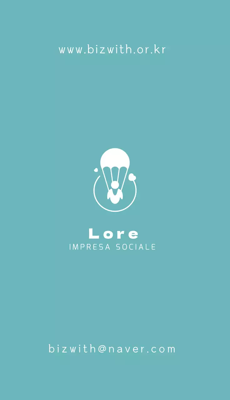 logo blu pulito attività non profit