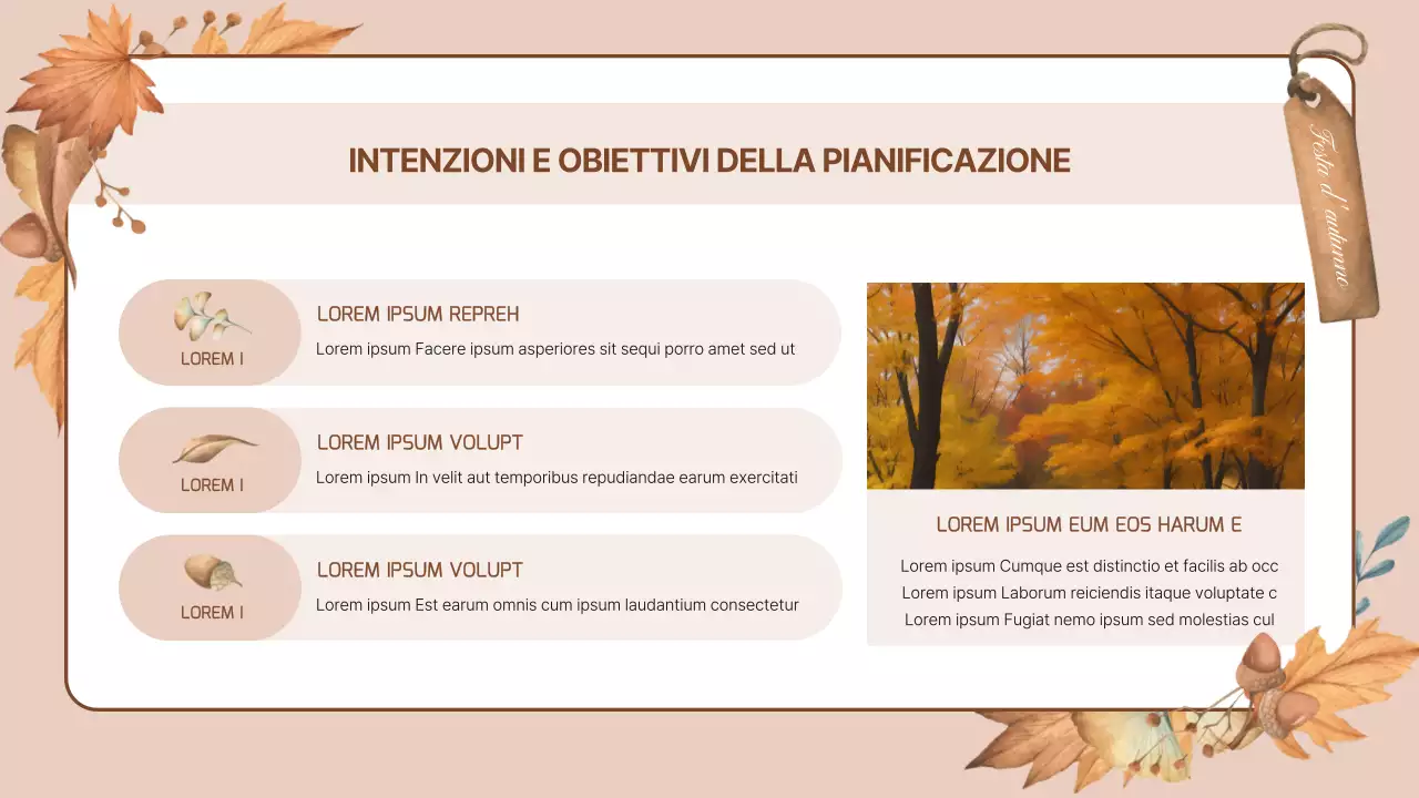 La vostra guida agli eventi autunnali arancioni e naturali