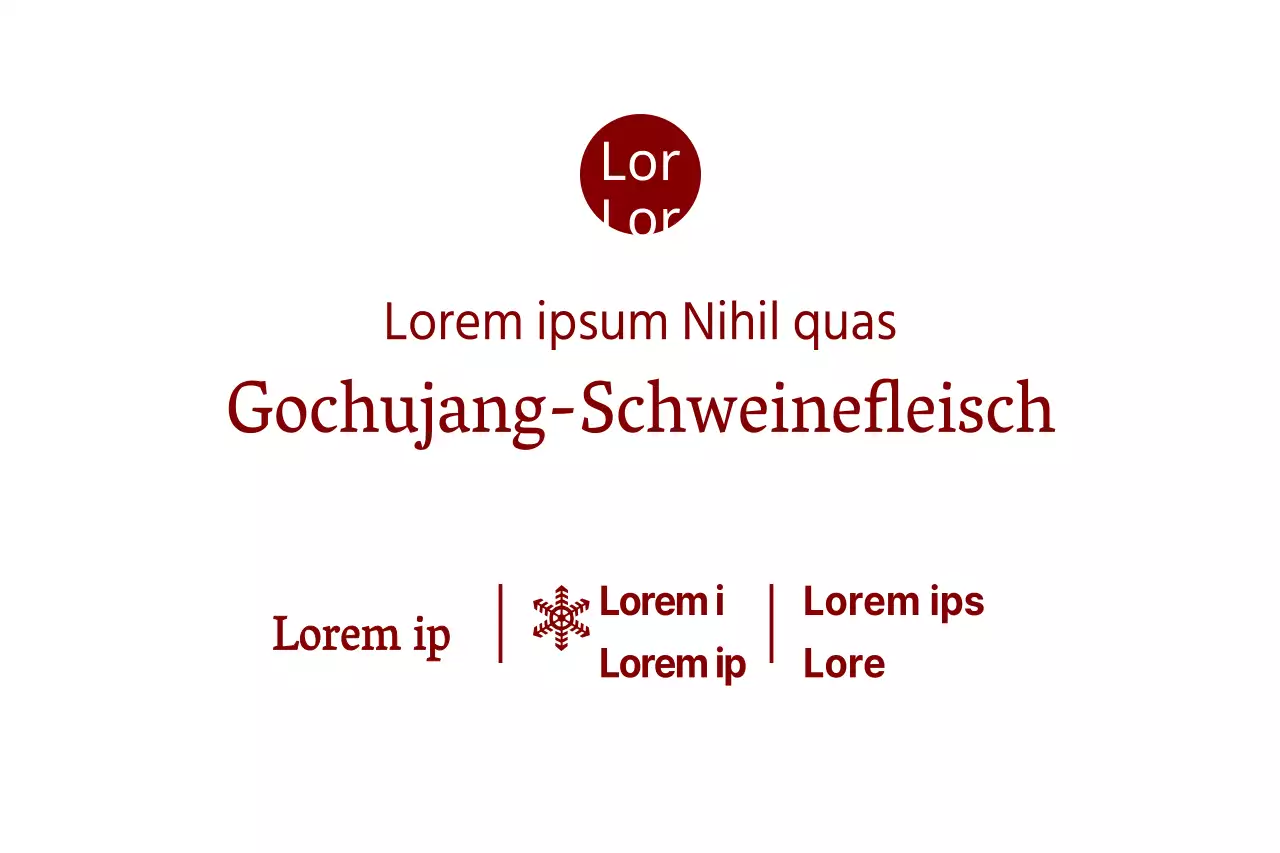 Gebratener Schweinebauch, wie er war