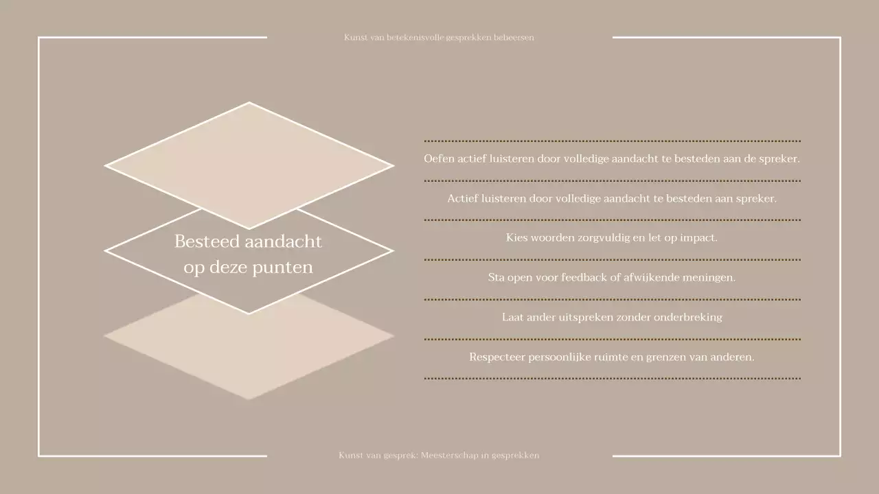 Marineblauw en beige dialoog van de dag