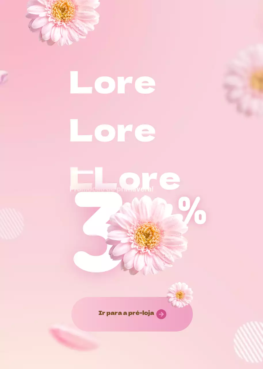 Para a primavera