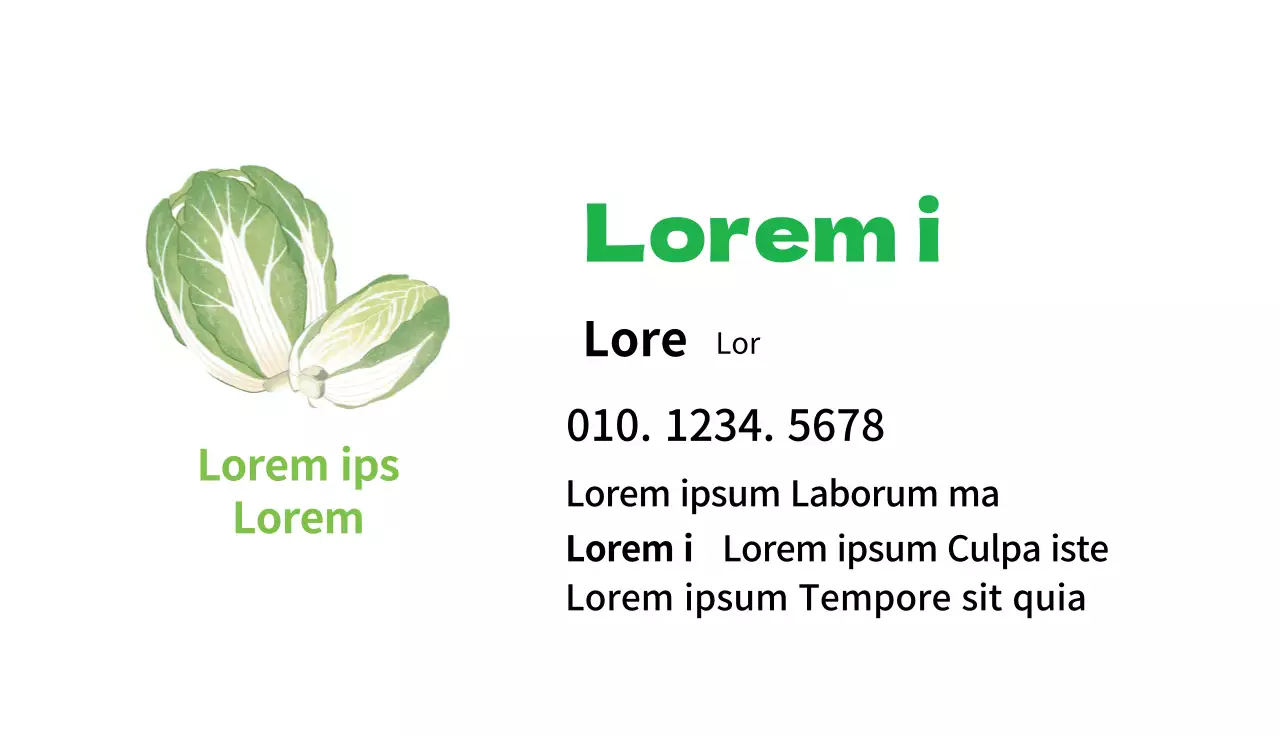 Grüne Illustration niedliches Bauernhaus