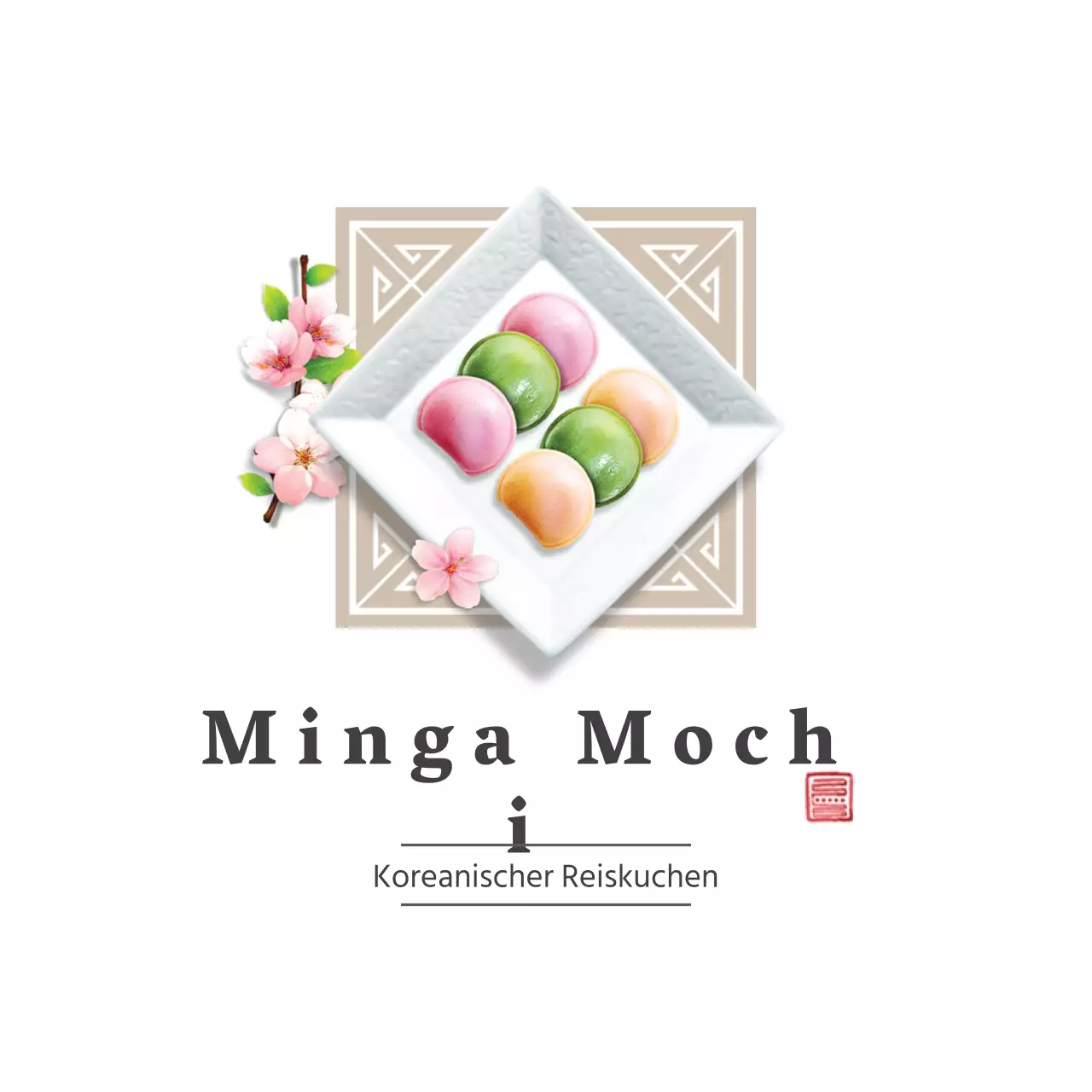 Koreanischer Reiskuchen