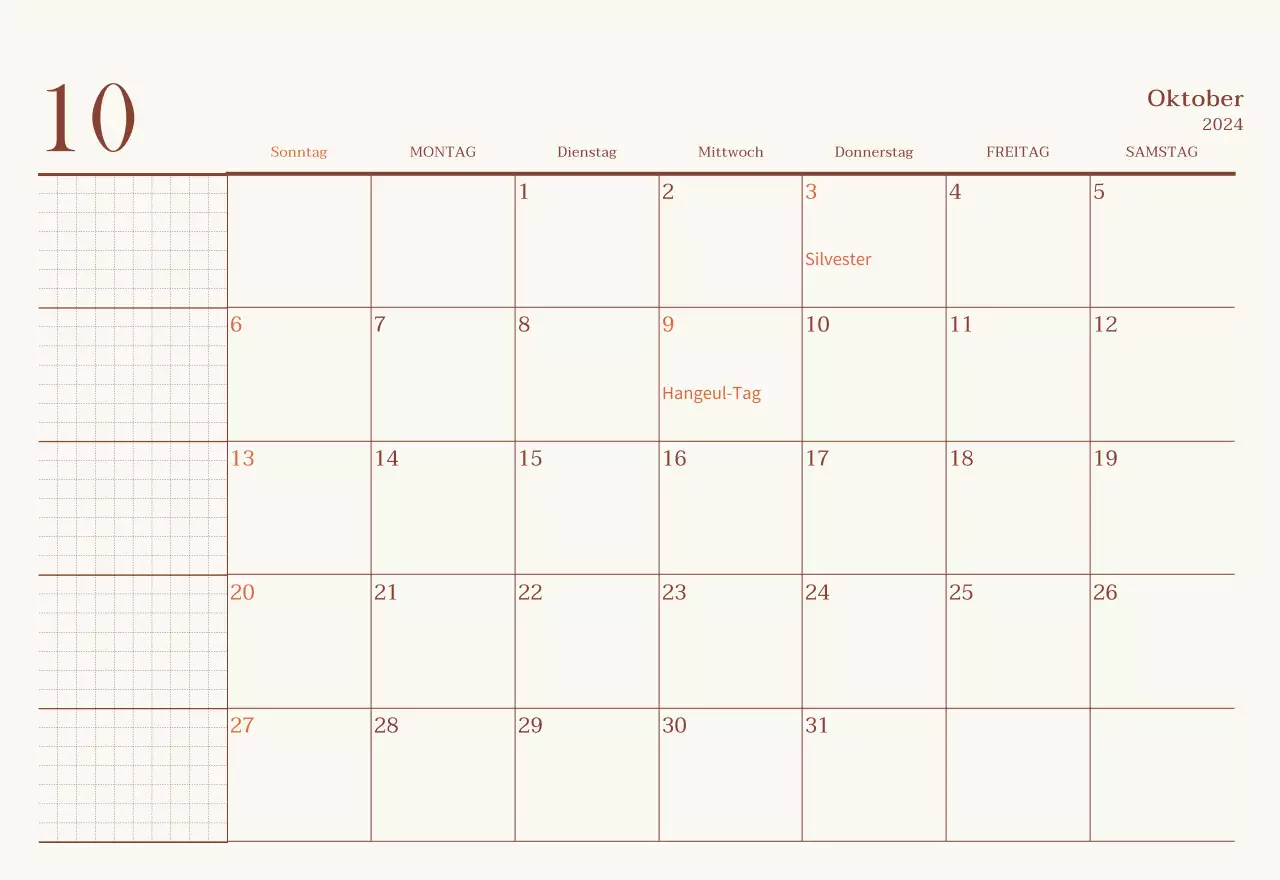 Emotionales Cafe-Fotolayout in Beige und Braun