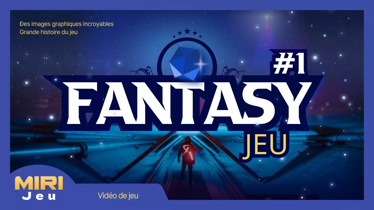 Images de gameplay fantastiques dans les tons bleus