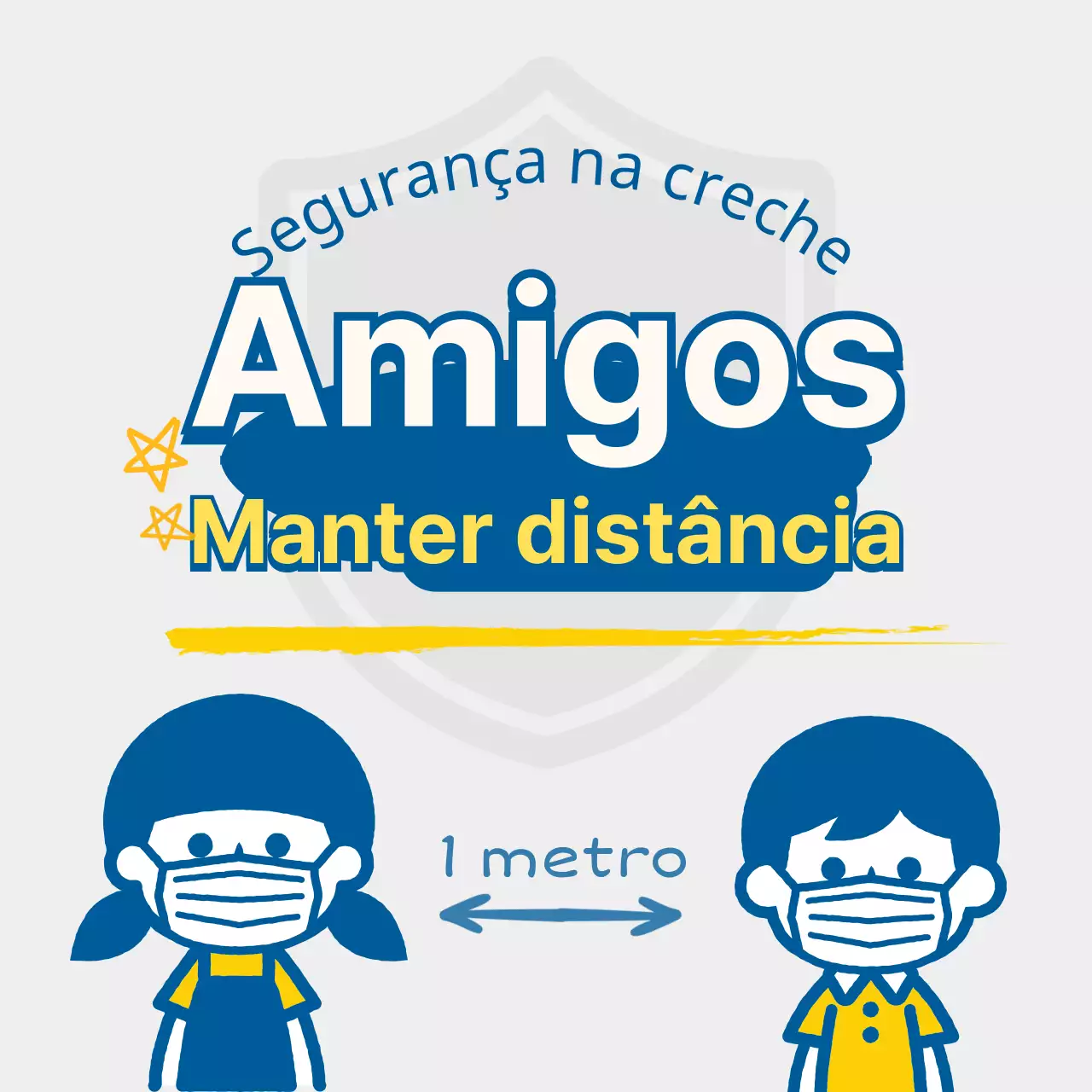 Precauções contra a COVID-19 para as creches