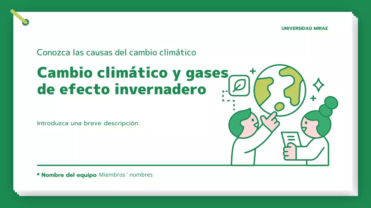 Estudiar el cambio climático y los gases de efecto invernadero de forma ecológica y limpia