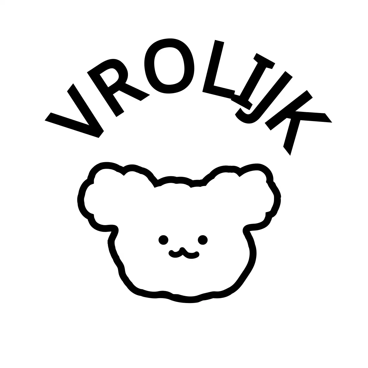 Eenvoudige zwarte lijnillustratie van verschillende objecten en dieren